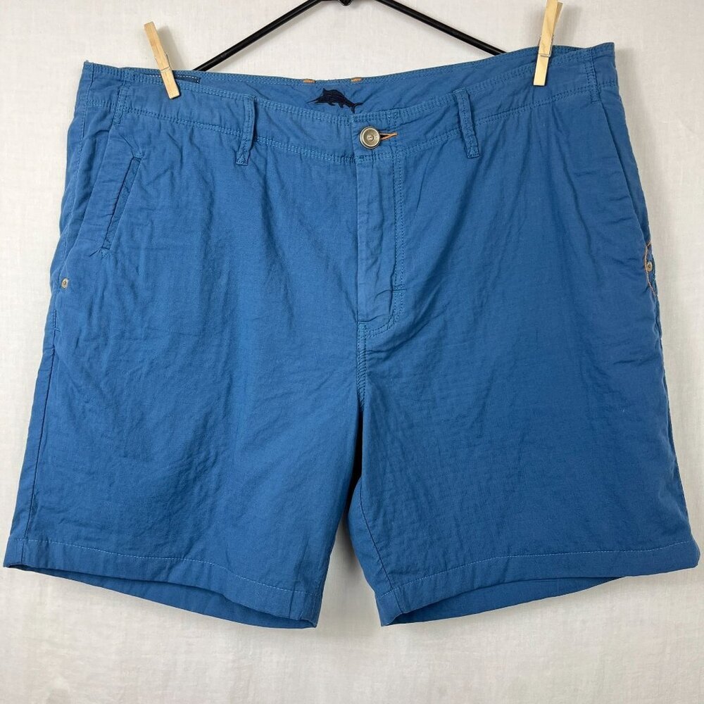 Tommy Bahama Casual Cotton‎ Shorts Mens 40x7 Actual Size Beach Surfer Outdoors